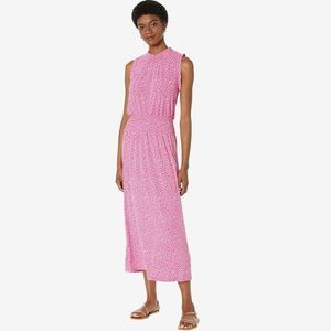 NWOT H Halston Sleeveless Smock Waist Dress Size S